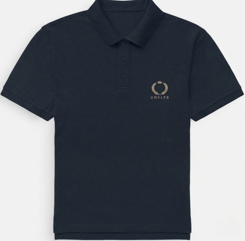 Noir Crest Polo